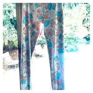 Lularoe OS floral Leggings